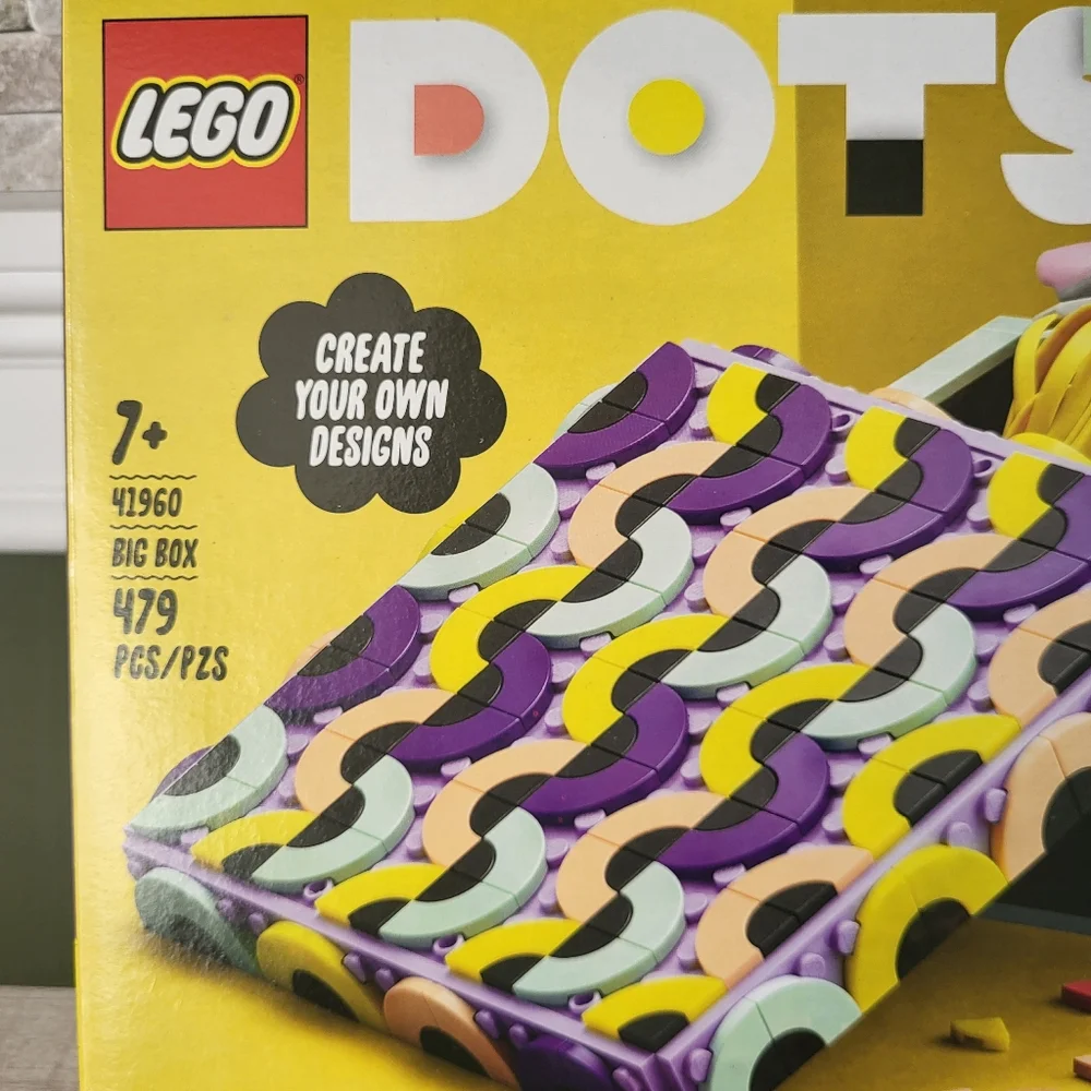 LEGO DOTS Big Box 41960 Arts and Crafts Set for Kids‎ Aged 6 Plus, DIY